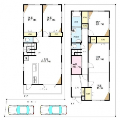 �@�~�n�ʐρF152.70���ā@1�K�F74.71���ā@2�K�F68.16���ā@�������v�F142.87����